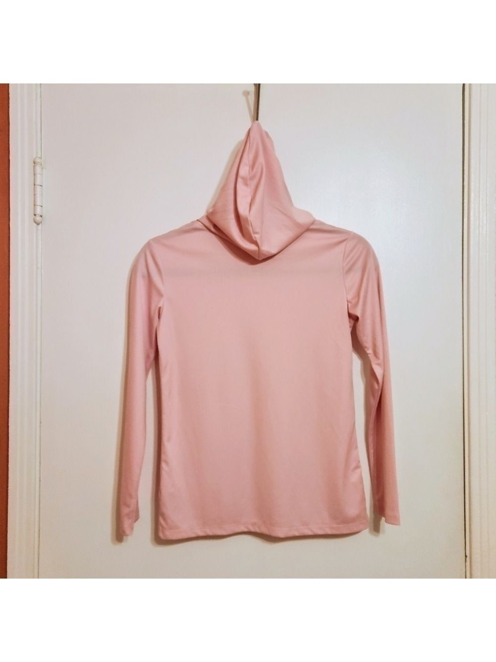 Puma Girls Pink Heart Graphic Hoodie Medium - Picture 4 of 7